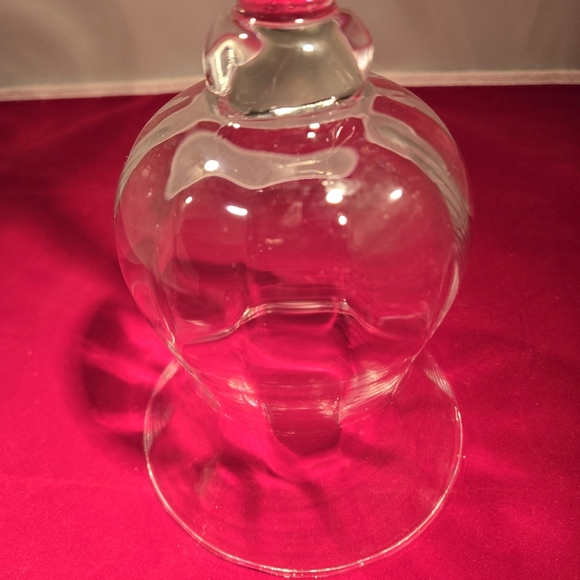 Hurricane Vase Champagne Vase Decorative Glass Centerpiece 12" Tall 4" Wide - Picture 9 of 10